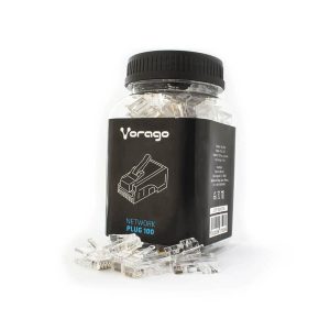 Plug Vorago RJ45 Cat5 100 pzas