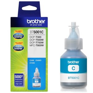 Botella de tinta Brother BT5001C CYAN