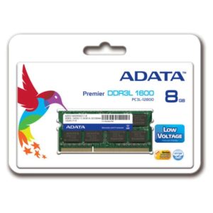 Memoria RAM ADATA PC12800, 8 GB, DDR3L, 1600 MHz