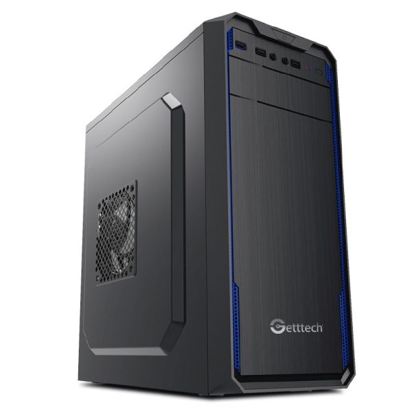 Gabinete Getttech ATX fuente 500w